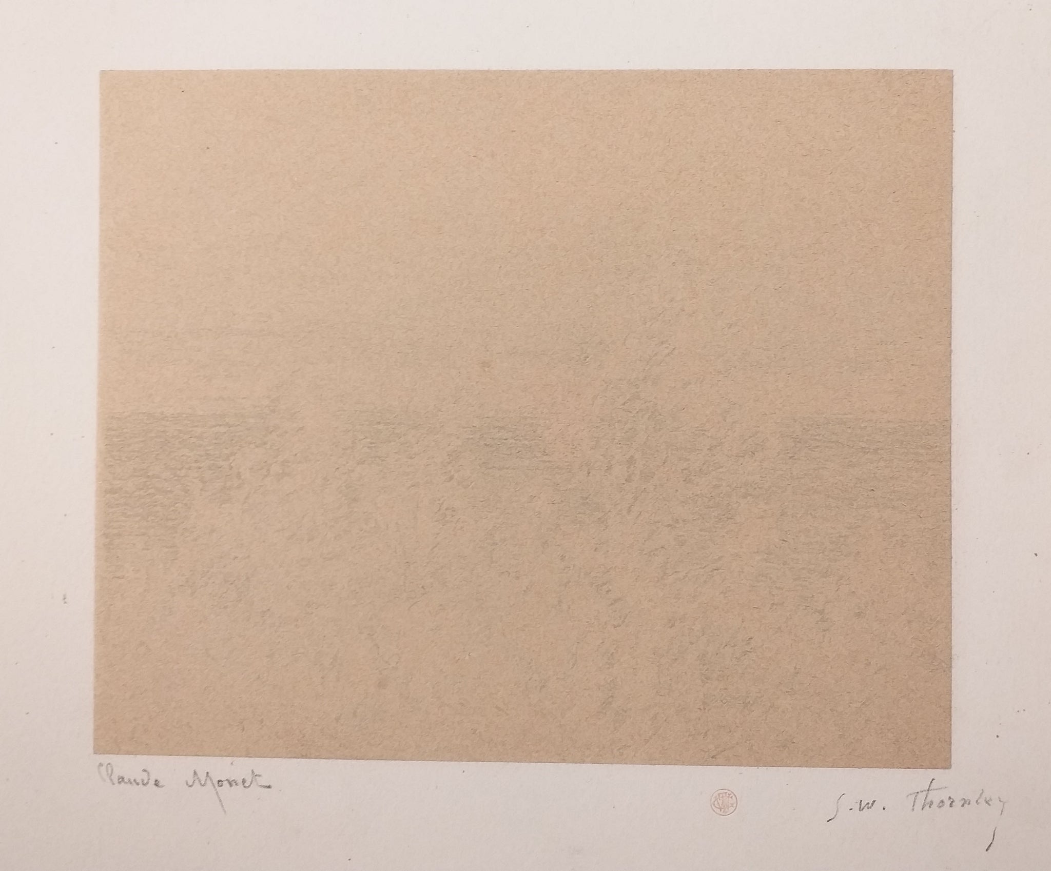 Vue depuis le Cap d'Antibes. c.1890.