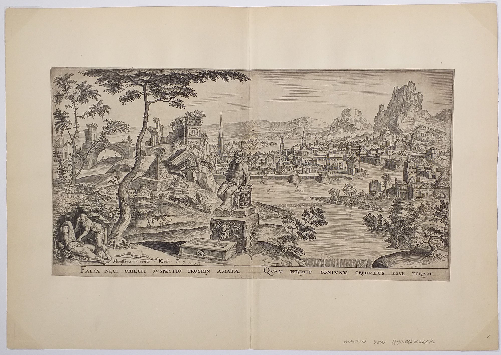 Céphale et Procris. c.1569.