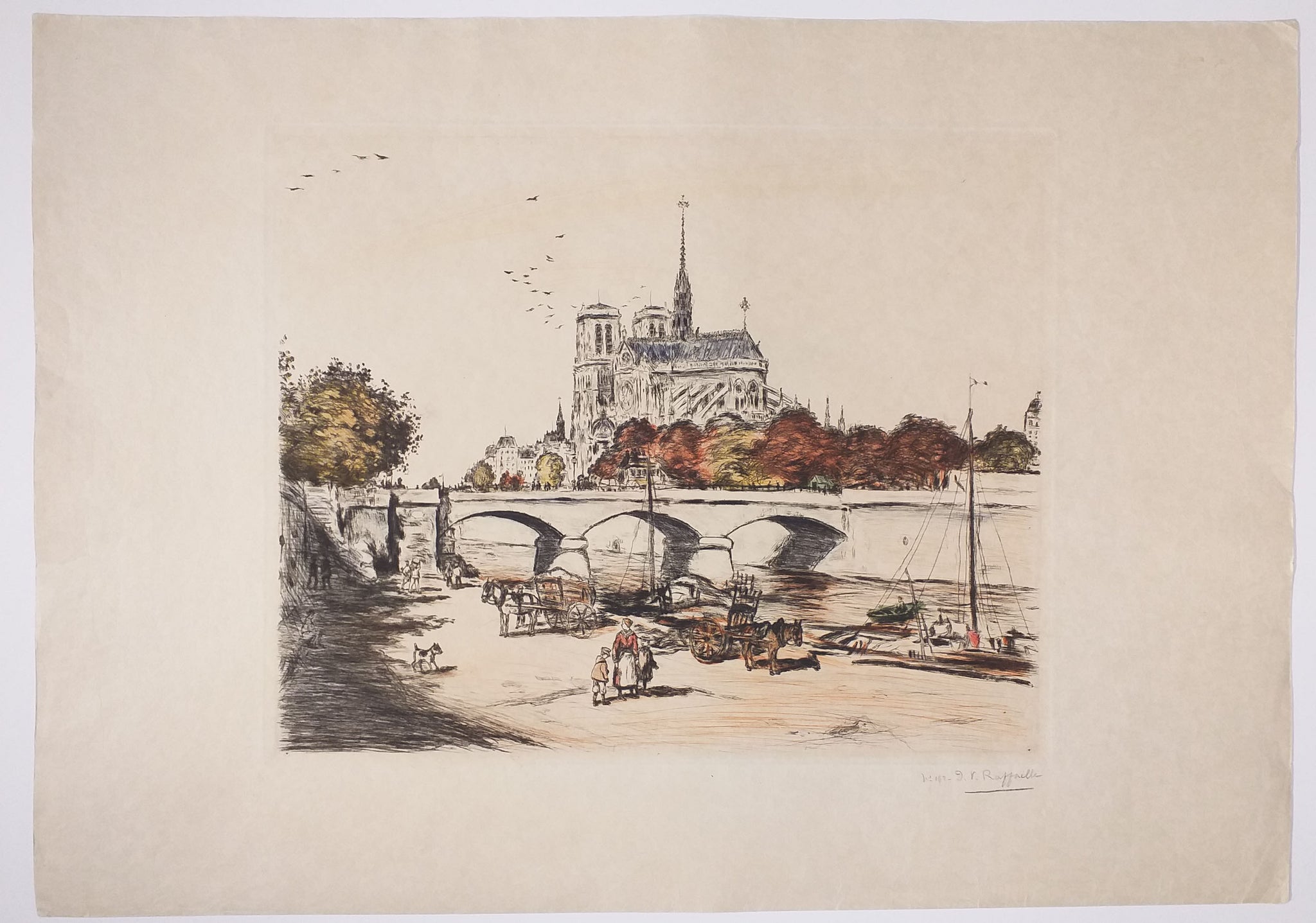 Notre-Dame de Paris.  1904.
