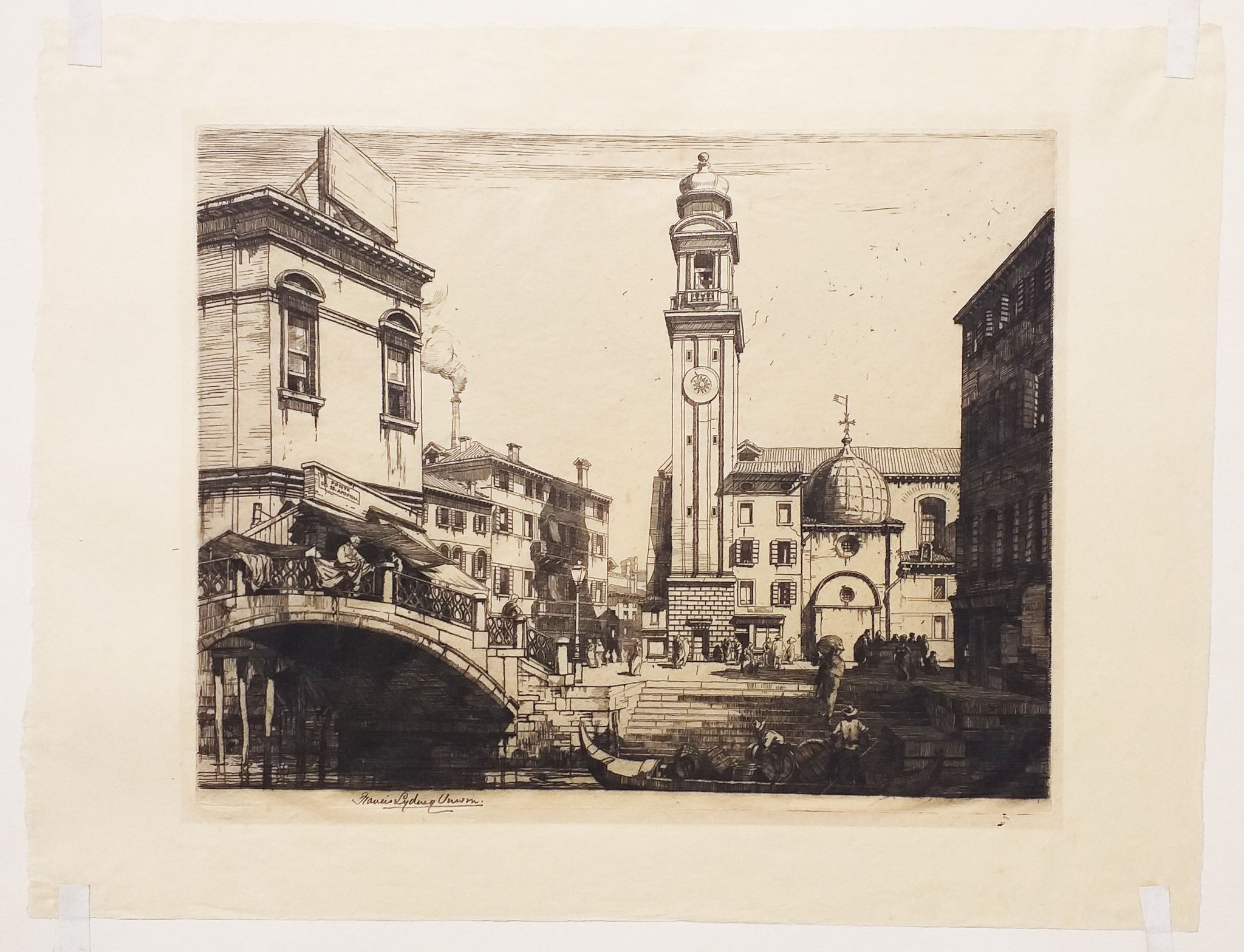 Venise, Eglise Saint Apostoli. 1911.