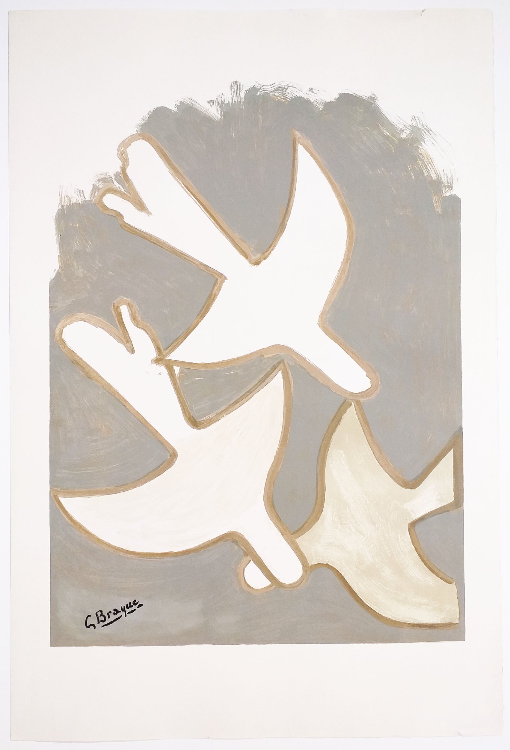 Les oiseaux blancs.  1958.