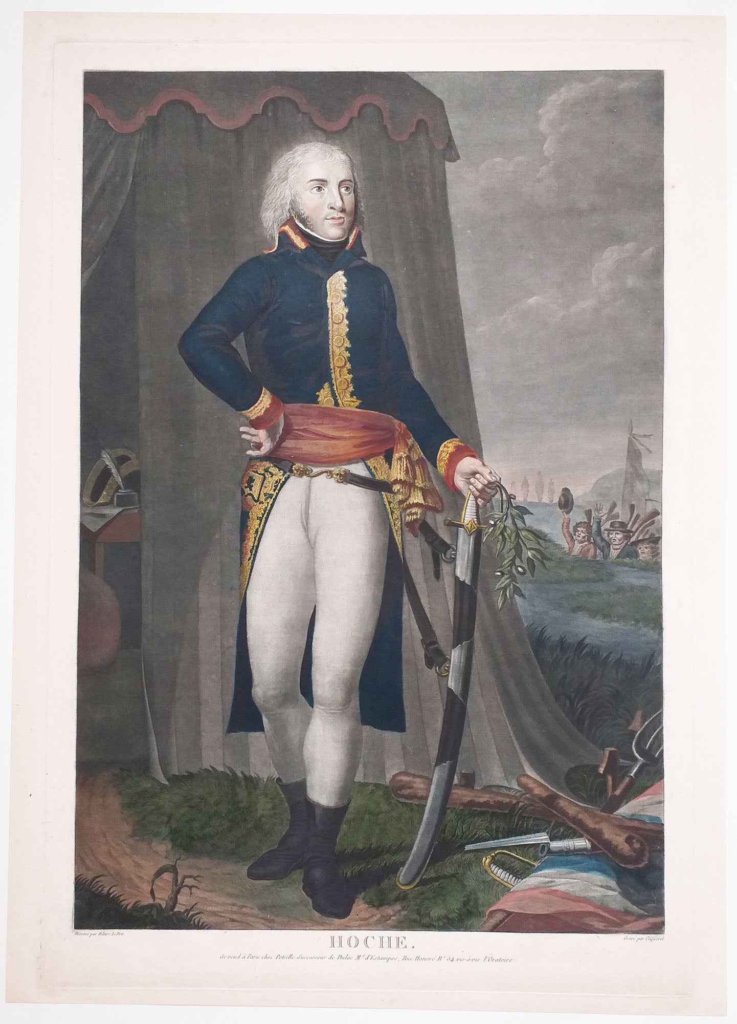 Portrait en pied du Général Hoche (1768†1797). 1796-1799.
