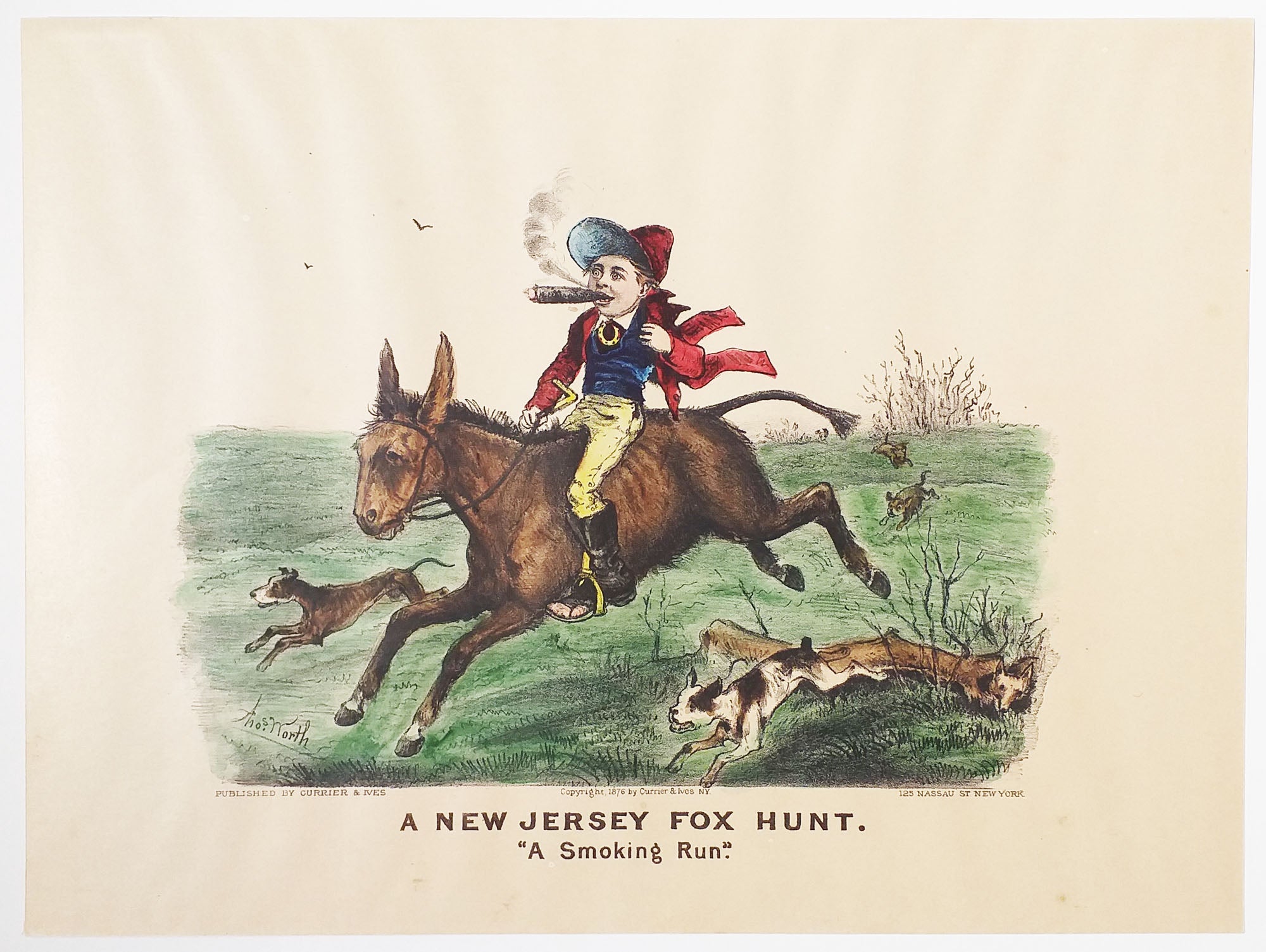 A New Jersey fox hunt.