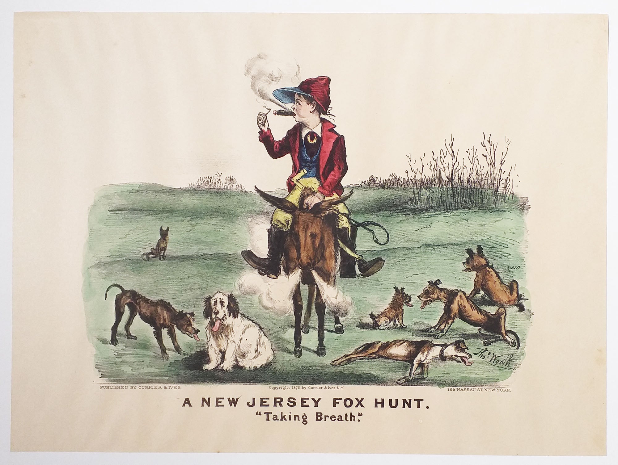 A New Jersey fox hunt.