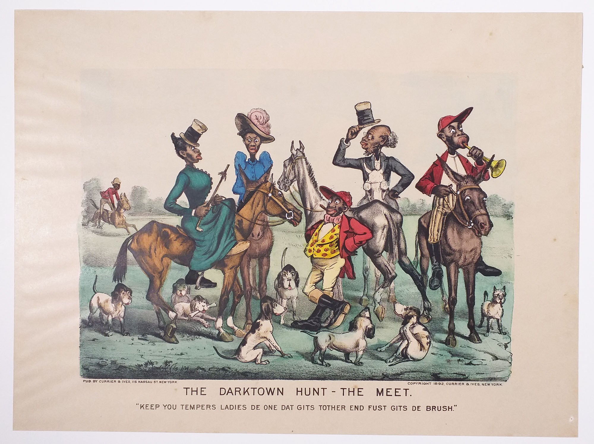 The Darktown Hunt- The meet.