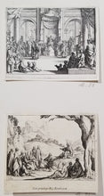 Charger l'image dans la galerie, Nouveau Testament faict par Jacques Callot qui na sceu finir le reste prevenu de la mort. 1635.