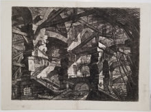 Charger l'image dans la galerie, L'Arche gothique. Planche XIV de la suite "Carceri, ou Les Prisons imaginaires de G. Battista Piranesi".