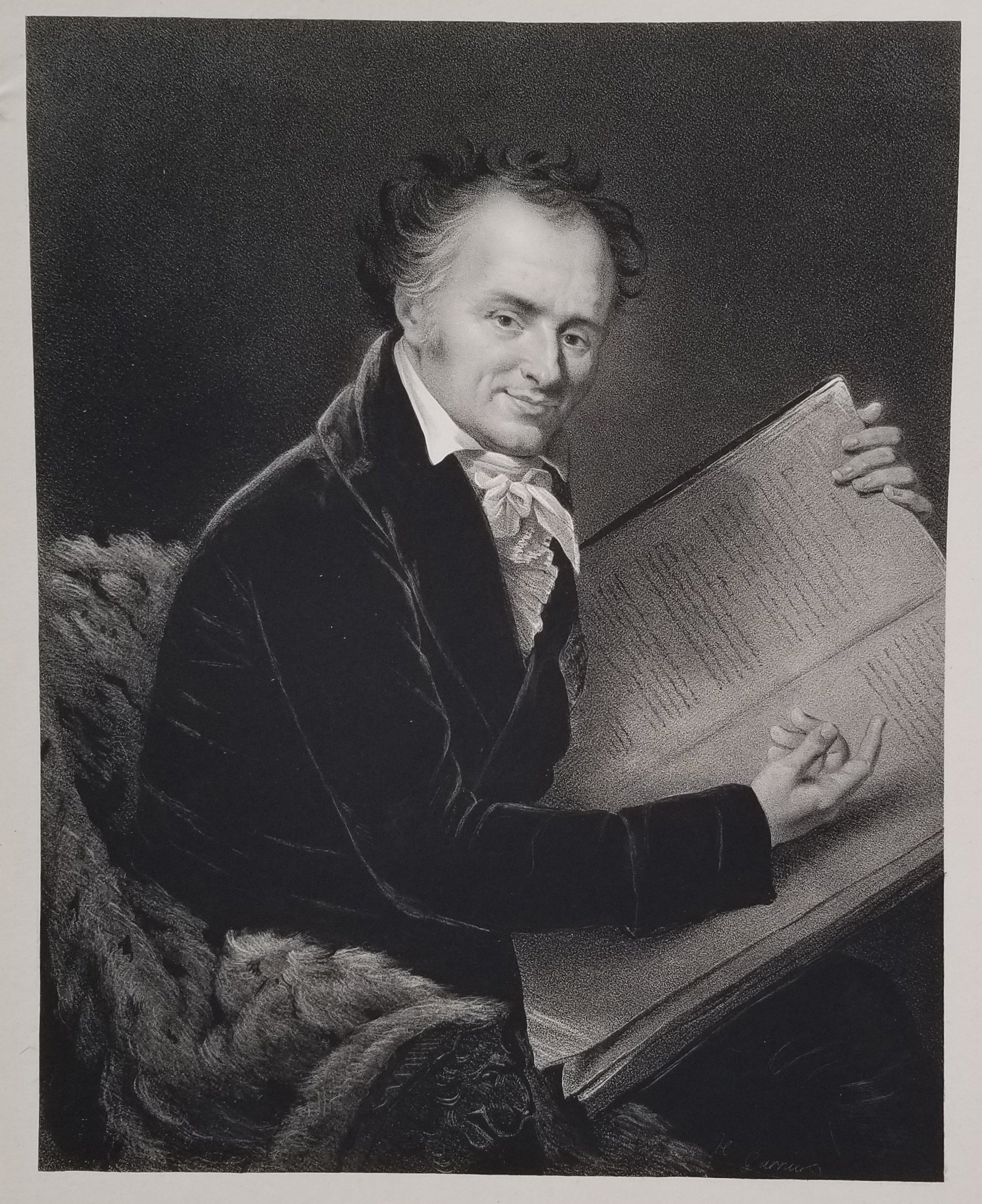 Frontispice, Portrait de Vivant-Denon. 1829.