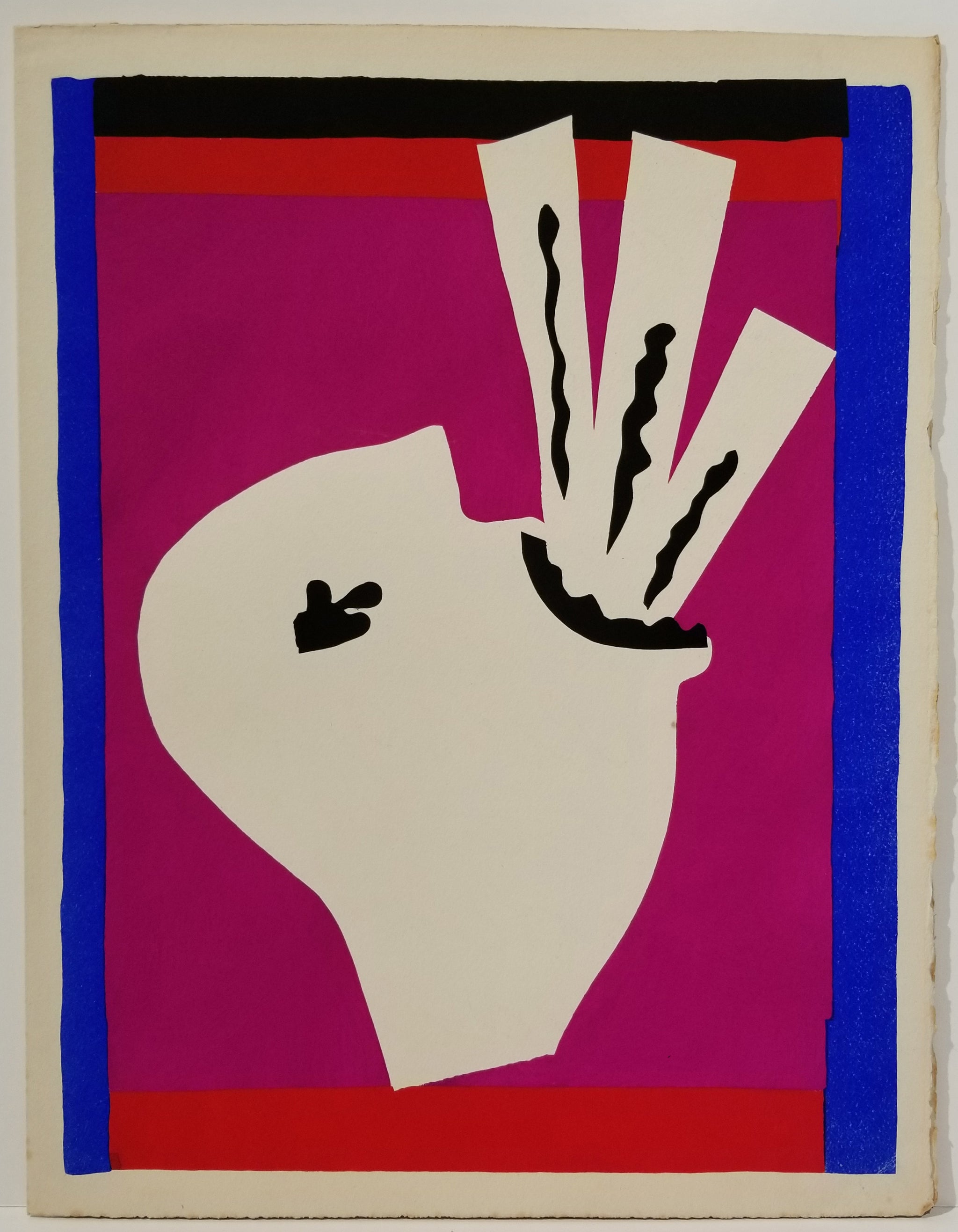 L'Avaleur de sabres, Planche XIII du Jazz. 1947.