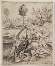 Charger l'image dans la galerie, Le couple d'amoureux.  Vers 1500-1502.
