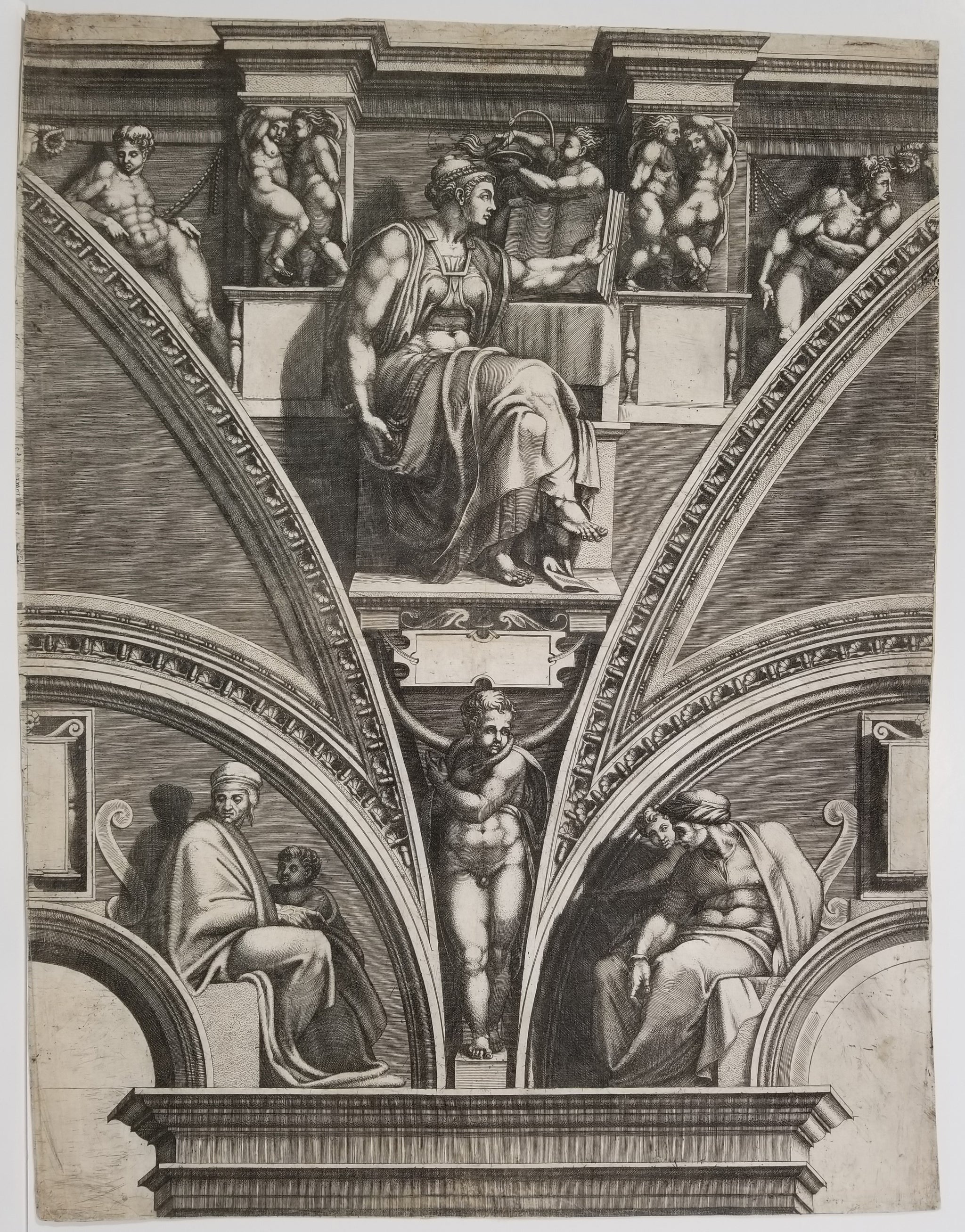 La Sibylle Érythréenne. Vers 1570.