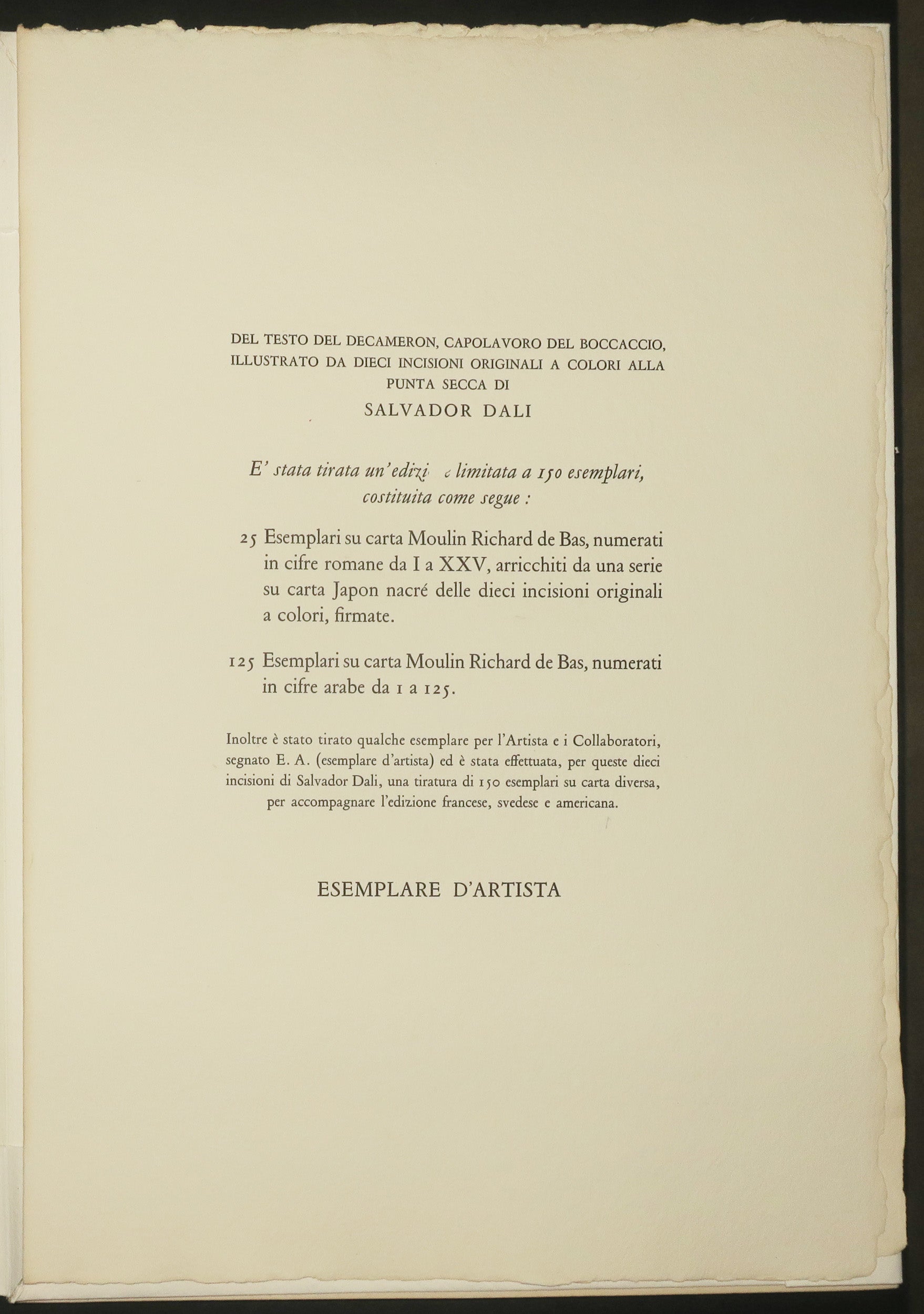 LE DECAMERON. Boccaccio. 1972.