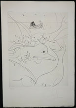 Charger l'image dans la galerie, Ernest Hemingway, Der Alte Mann und das Meer. Sechs illustrationen von Salvador Dali. Manus Press, Stuttgart, 1974.