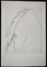 Charger l'image dans la galerie, Ernest Hemingway, Der Alte Mann und das Meer. Sechs illustrationen von Salvador Dali. Manus Press, Stuttgart, 1974.