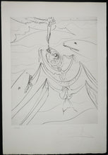 Charger l'image dans la galerie, Ernest Hemingway, Der Alte Mann und das Meer. Sechs illustrationen von Salvador Dali. Manus Press, Stuttgart, 1974.