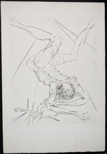 Charger l'image dans la galerie, Ernest Hemingway, Der Alte Mann und das Meer. Sechs illustrationen von Salvador Dali. Manus Press, Stuttgart, 1974.