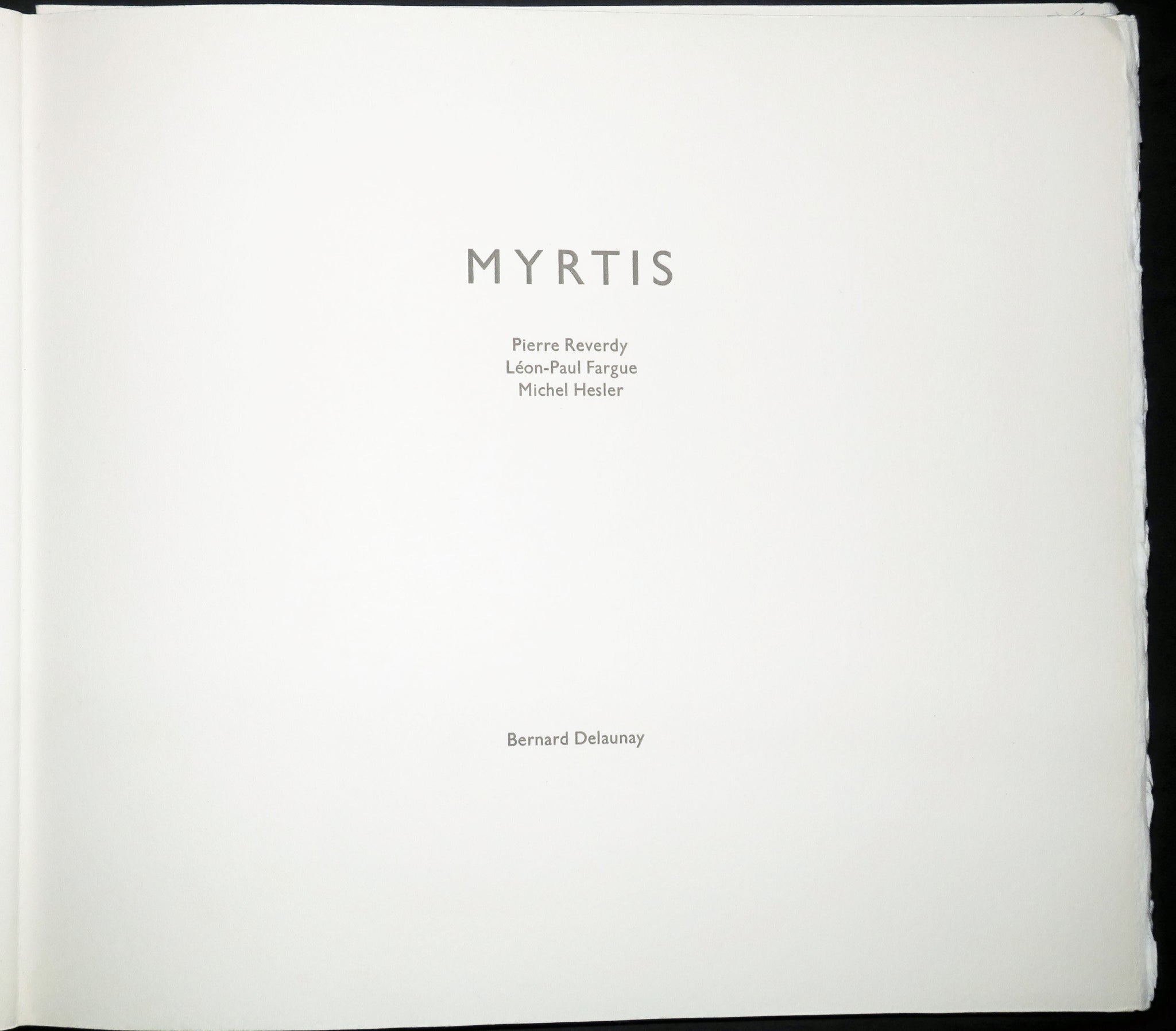 Myrtis. 1981.
