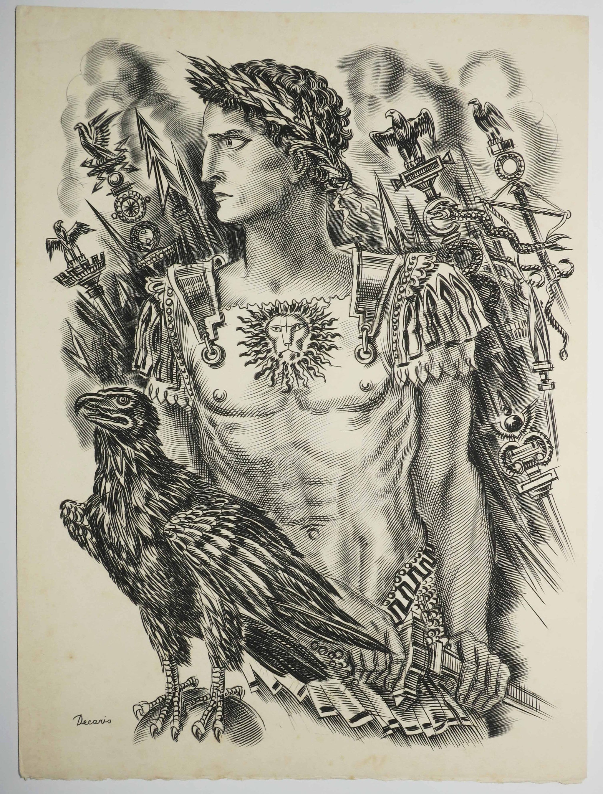 L'Empire - Napoléon. Vers 1950.