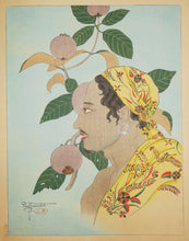 Charger l'image dans la galerie, Homme de Menado et Mangoustans (Célèbes).  1935.