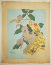 Charger l'image dans la galerie, Homme de Menado et Mangoustans (Célèbes).  1935.