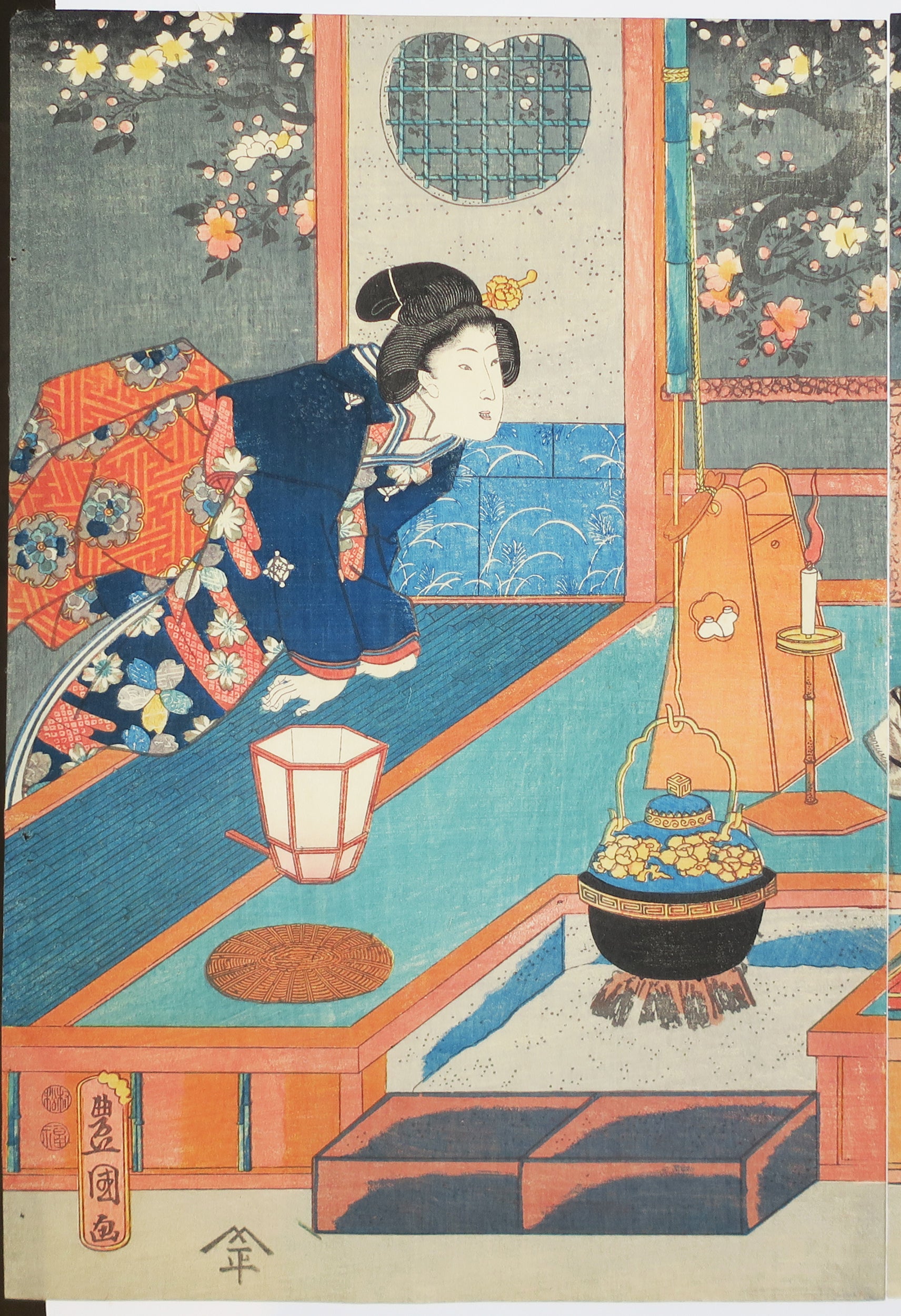 La nuit au printemps (Yayoi no yûbe).  1847-1852.