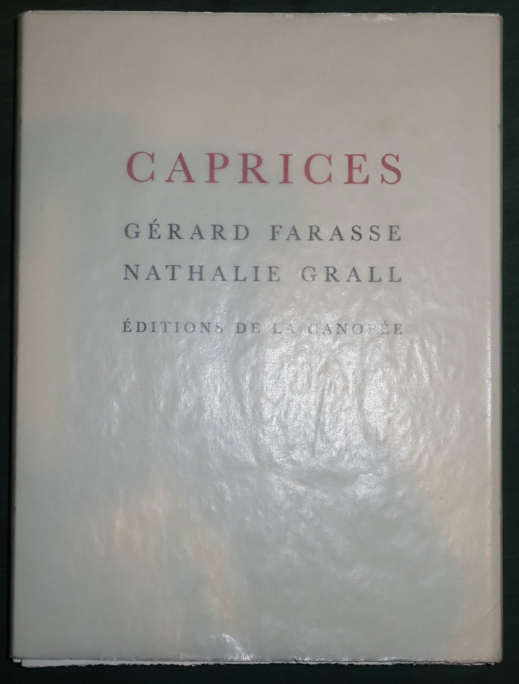 Caprices, 2012.