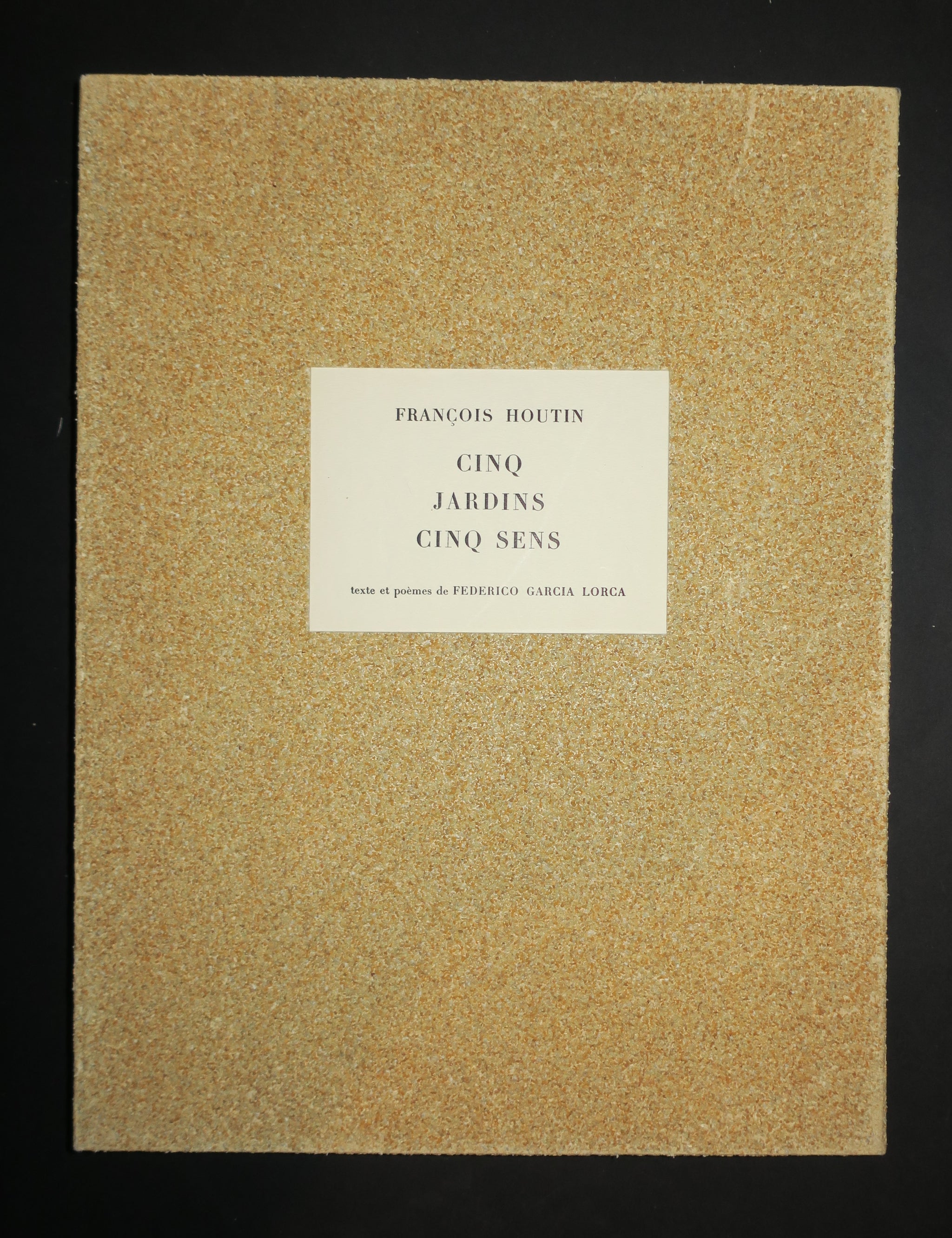 Cinq Jardins – Cing Sens. 1982.