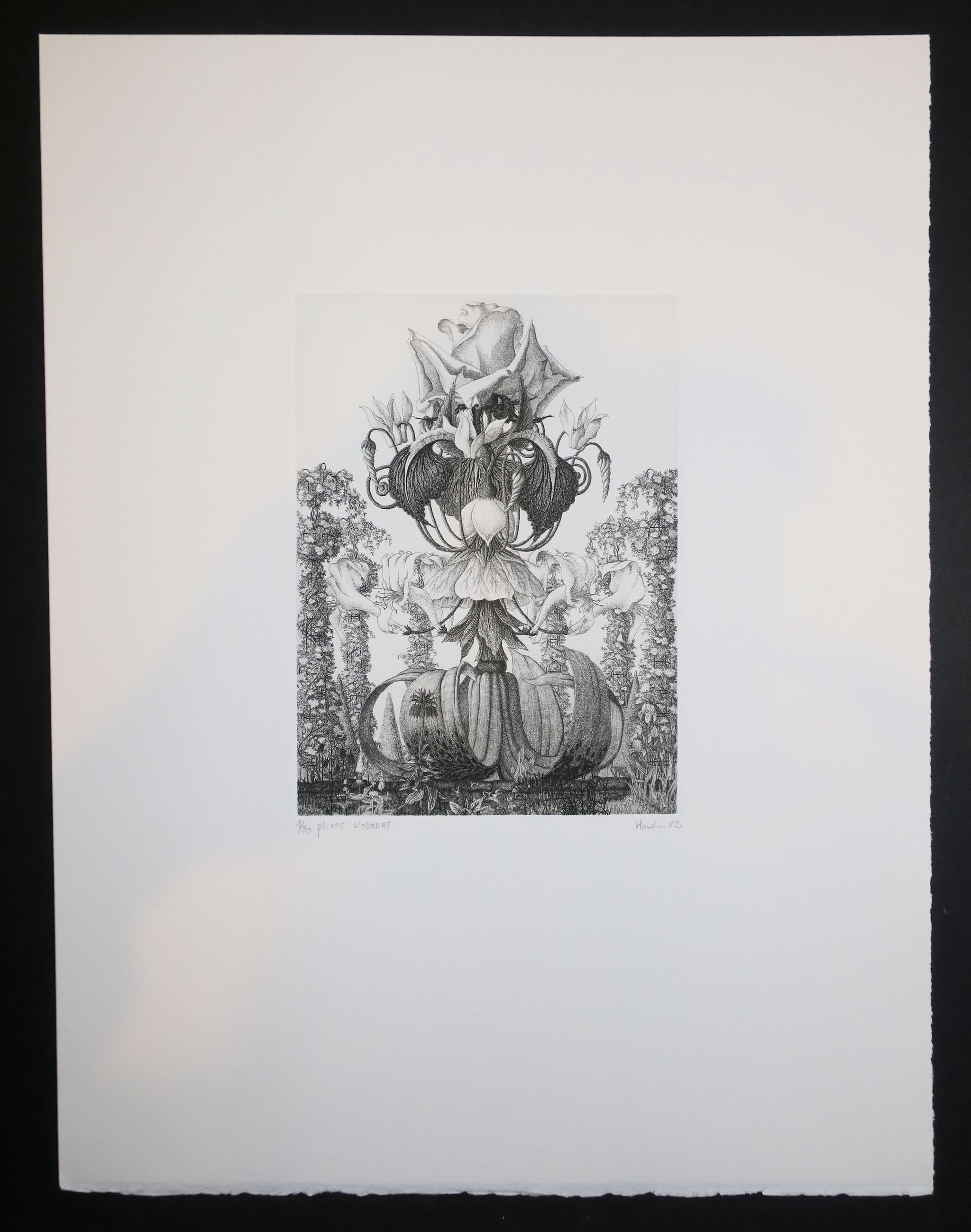 Cinq Jardins – Cing Sens. 1982.