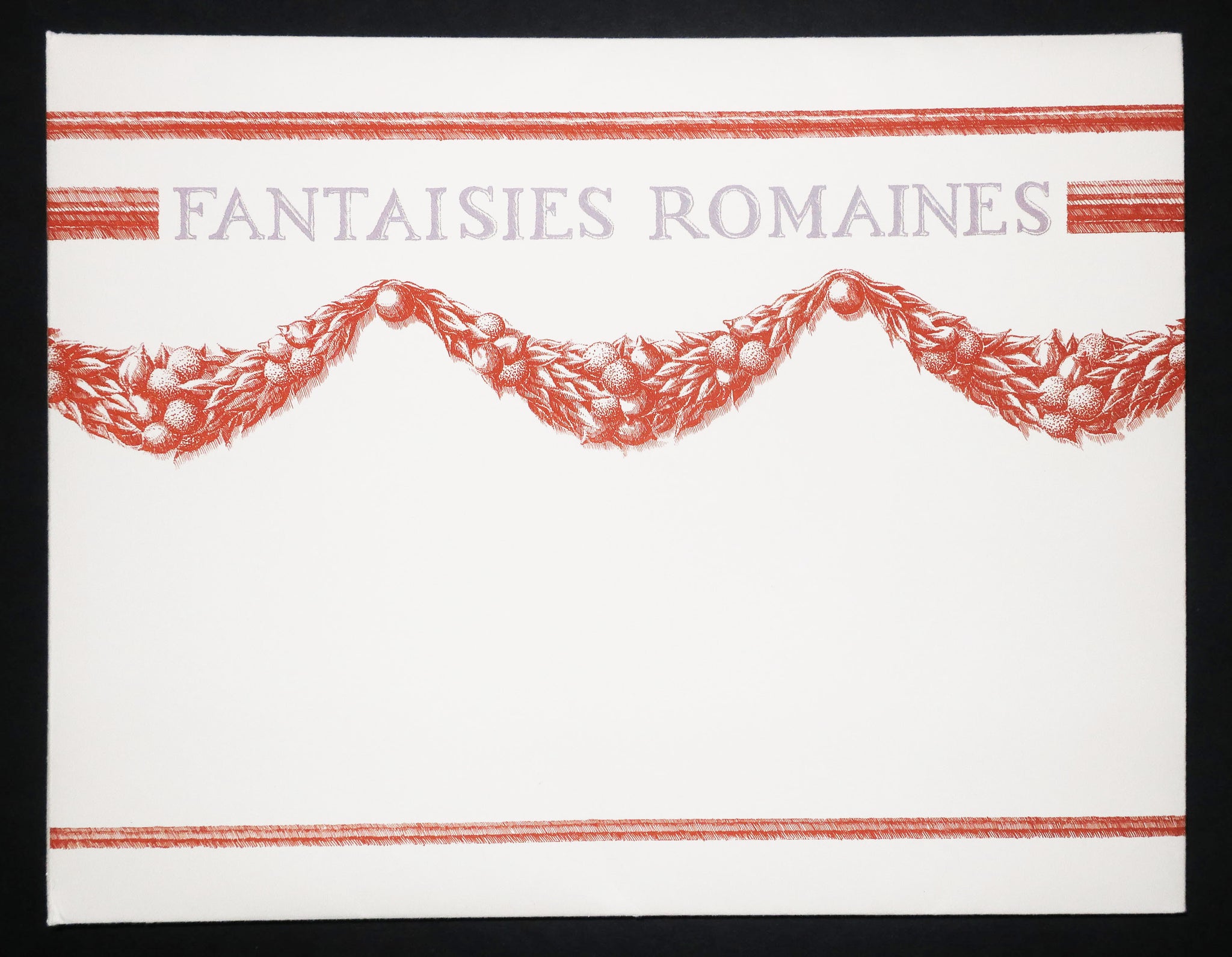 Fantaisies Romaines. 1985.