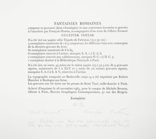 Charger l'image dans la galerie, Fantaisies Romaines. 1985.