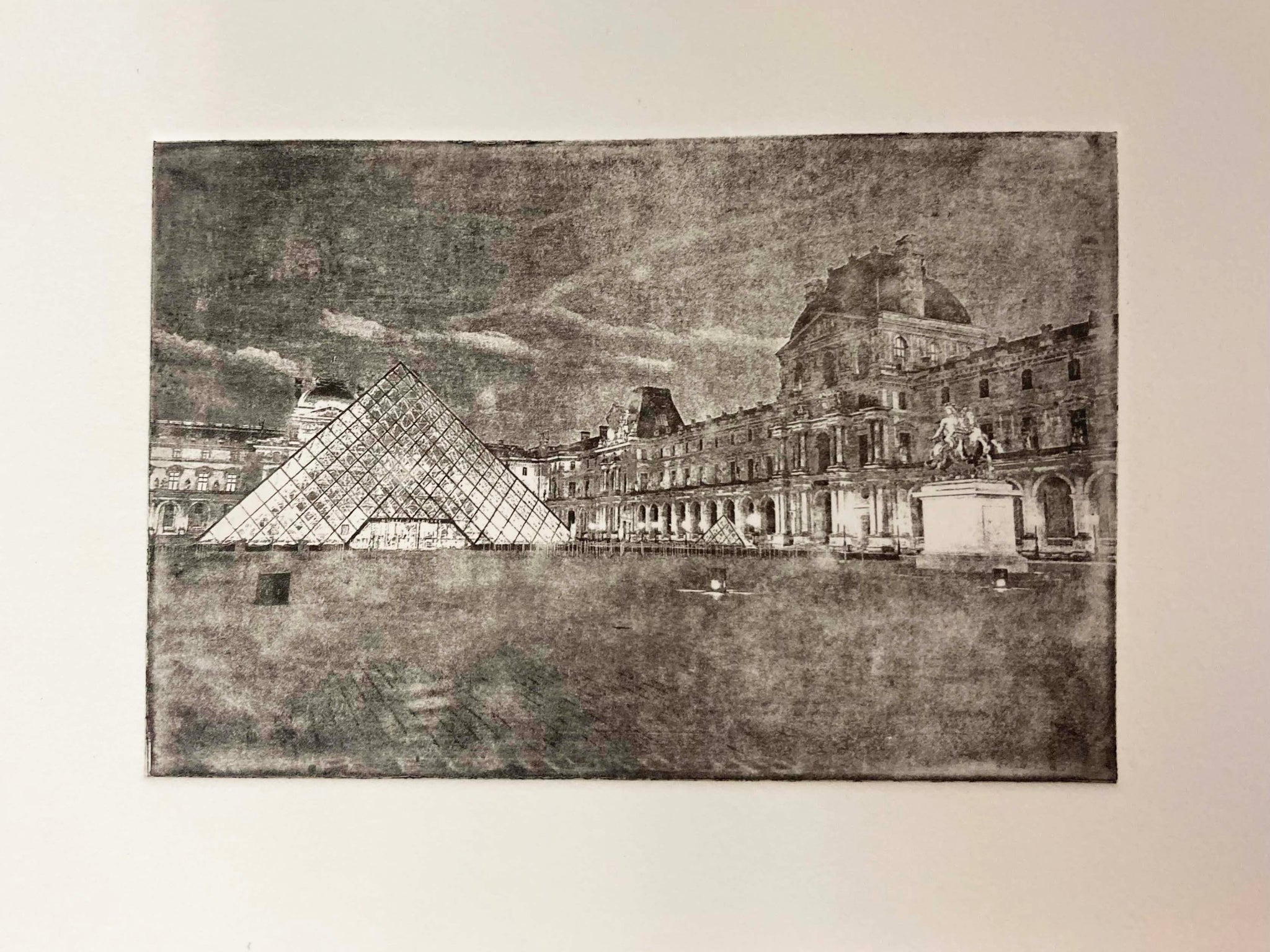 Le Louvre, samedi 18 avril 2020.