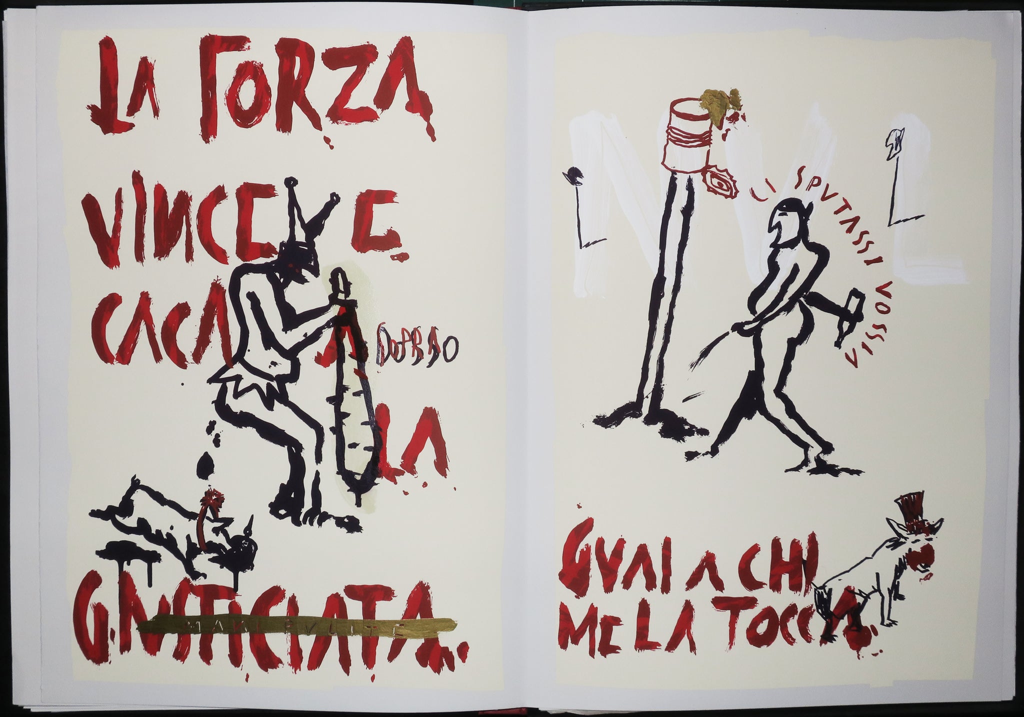 MALAPARTE/ Deux chapeaux de paille d’Italie. 1996.