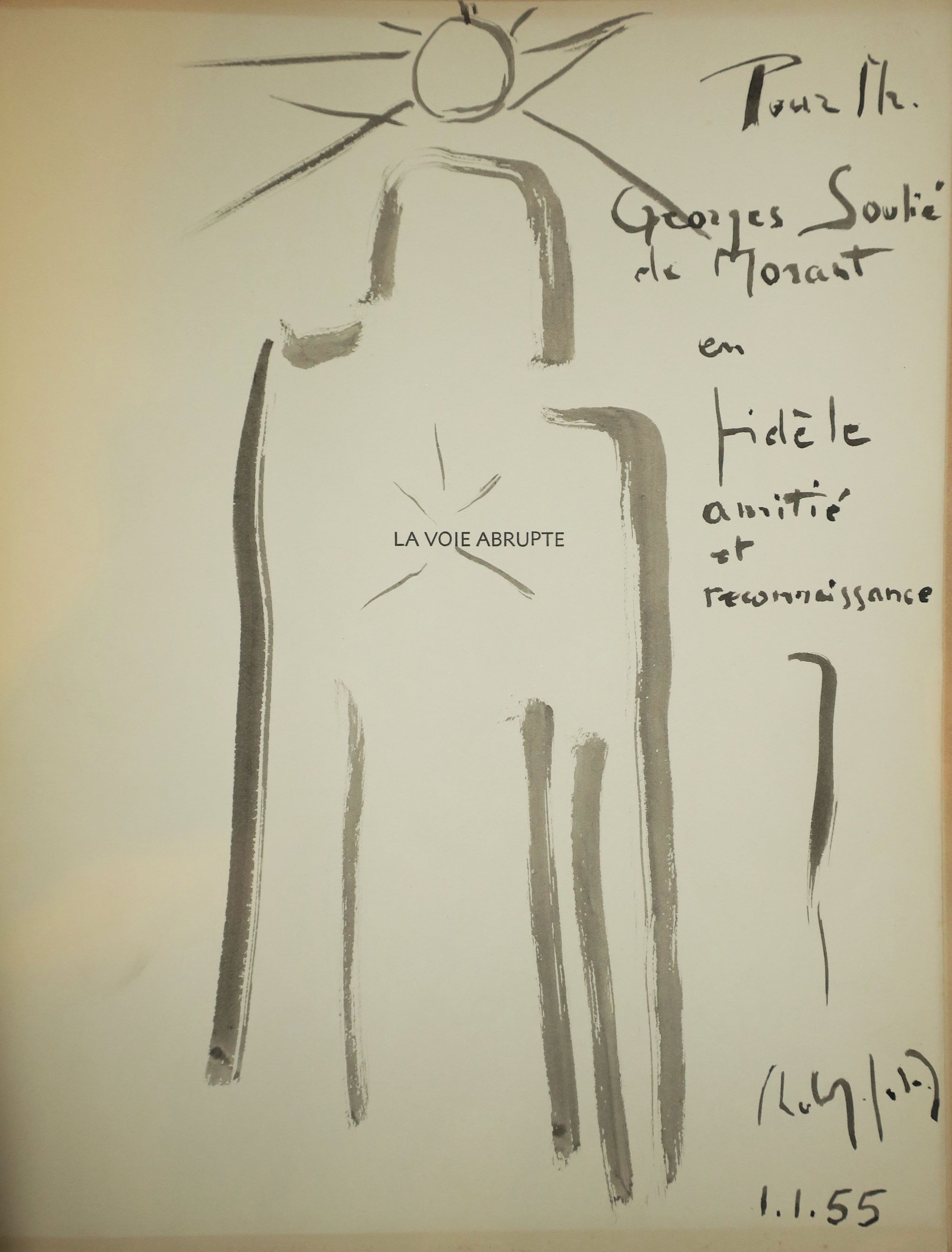La voie abrupte, 1954.