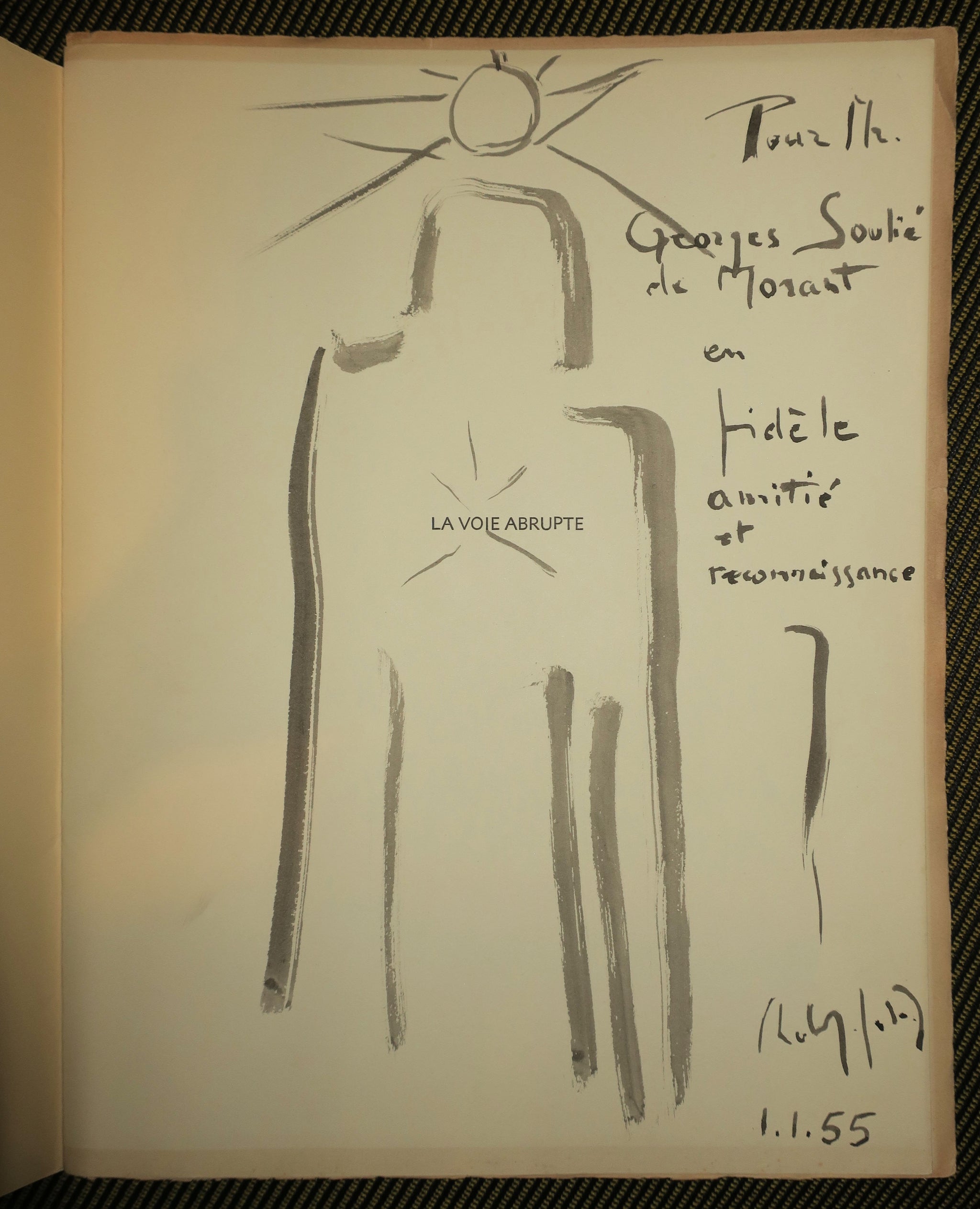 La voie abrupte, 1954.