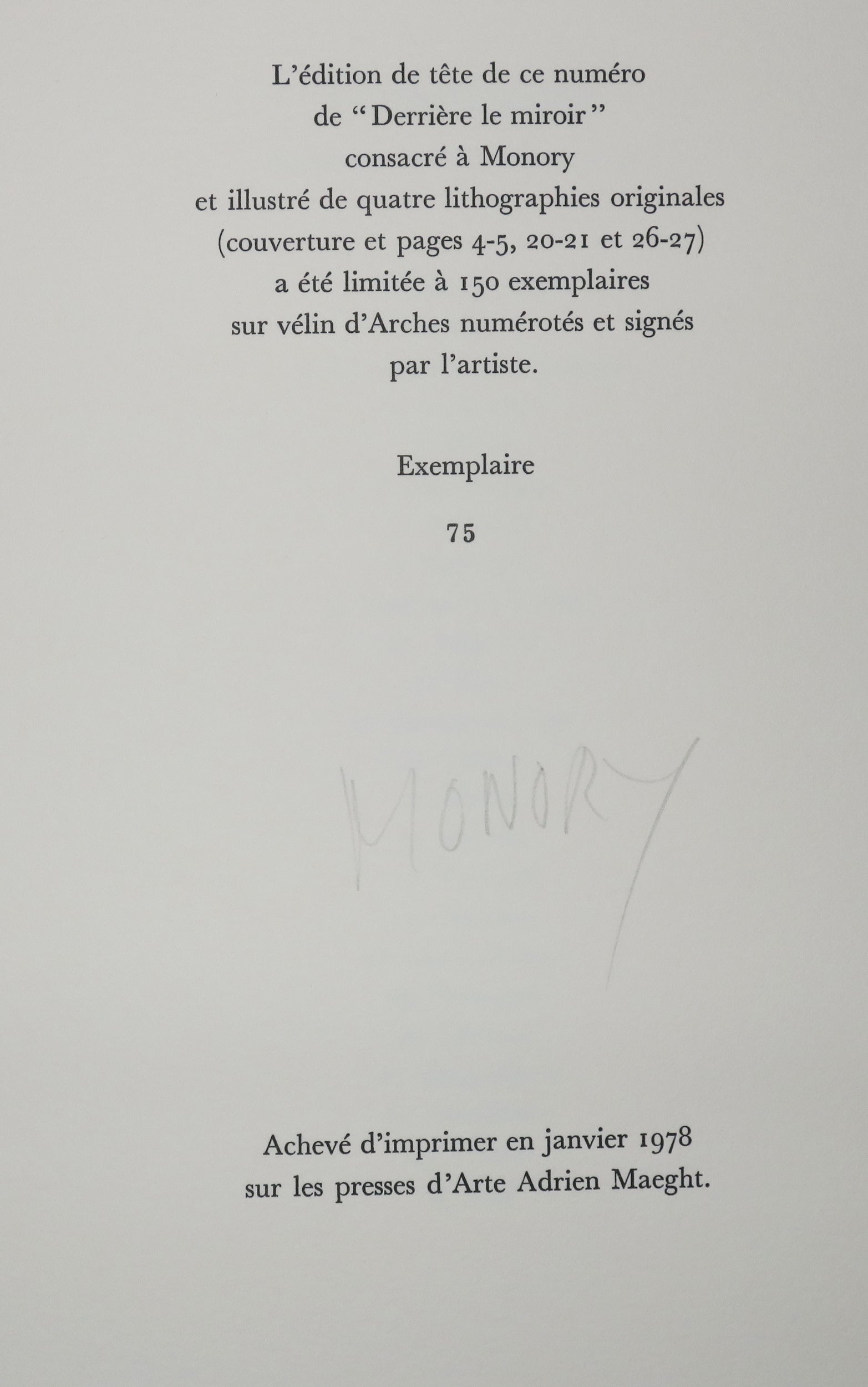 MONORY.
