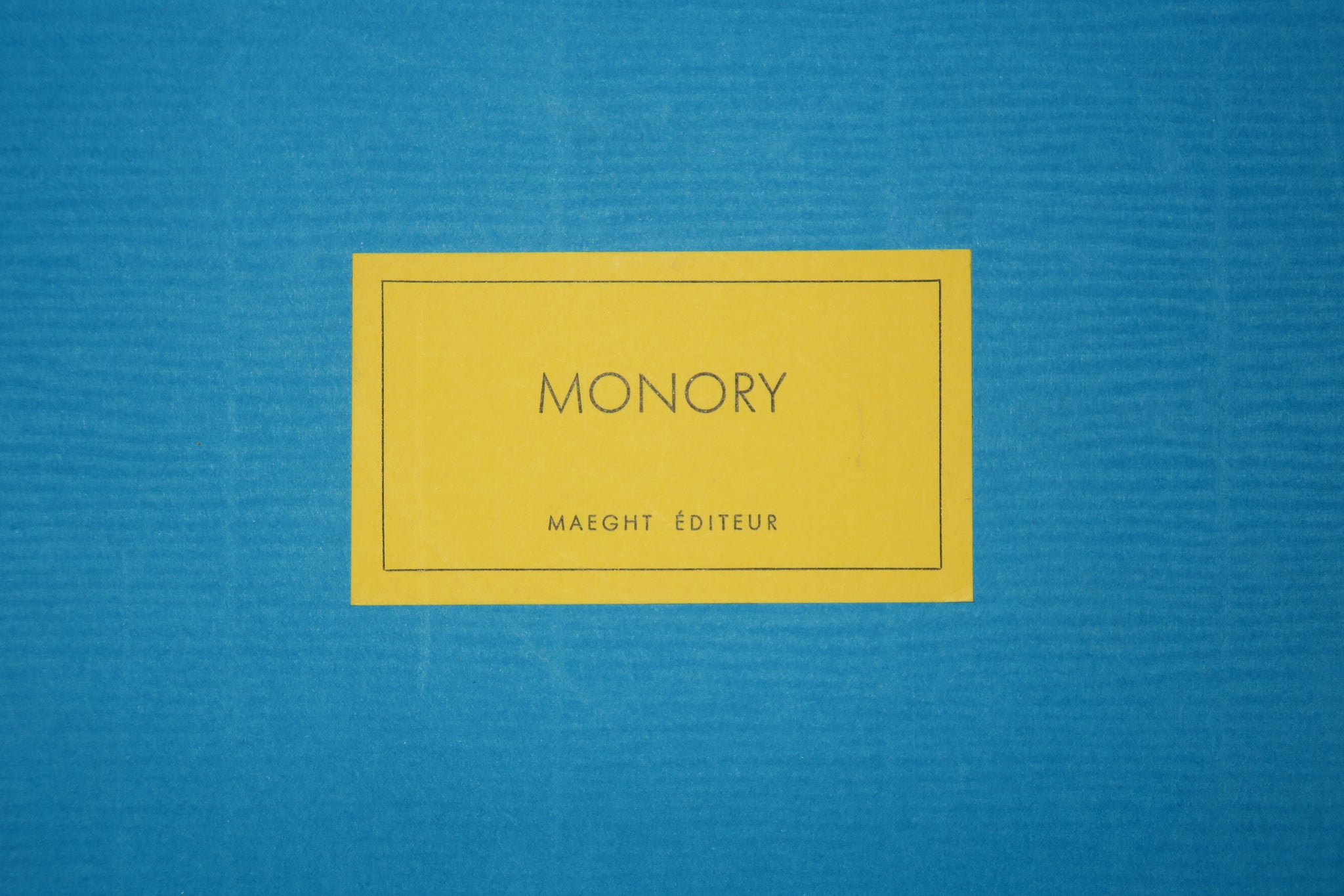 MONORY.