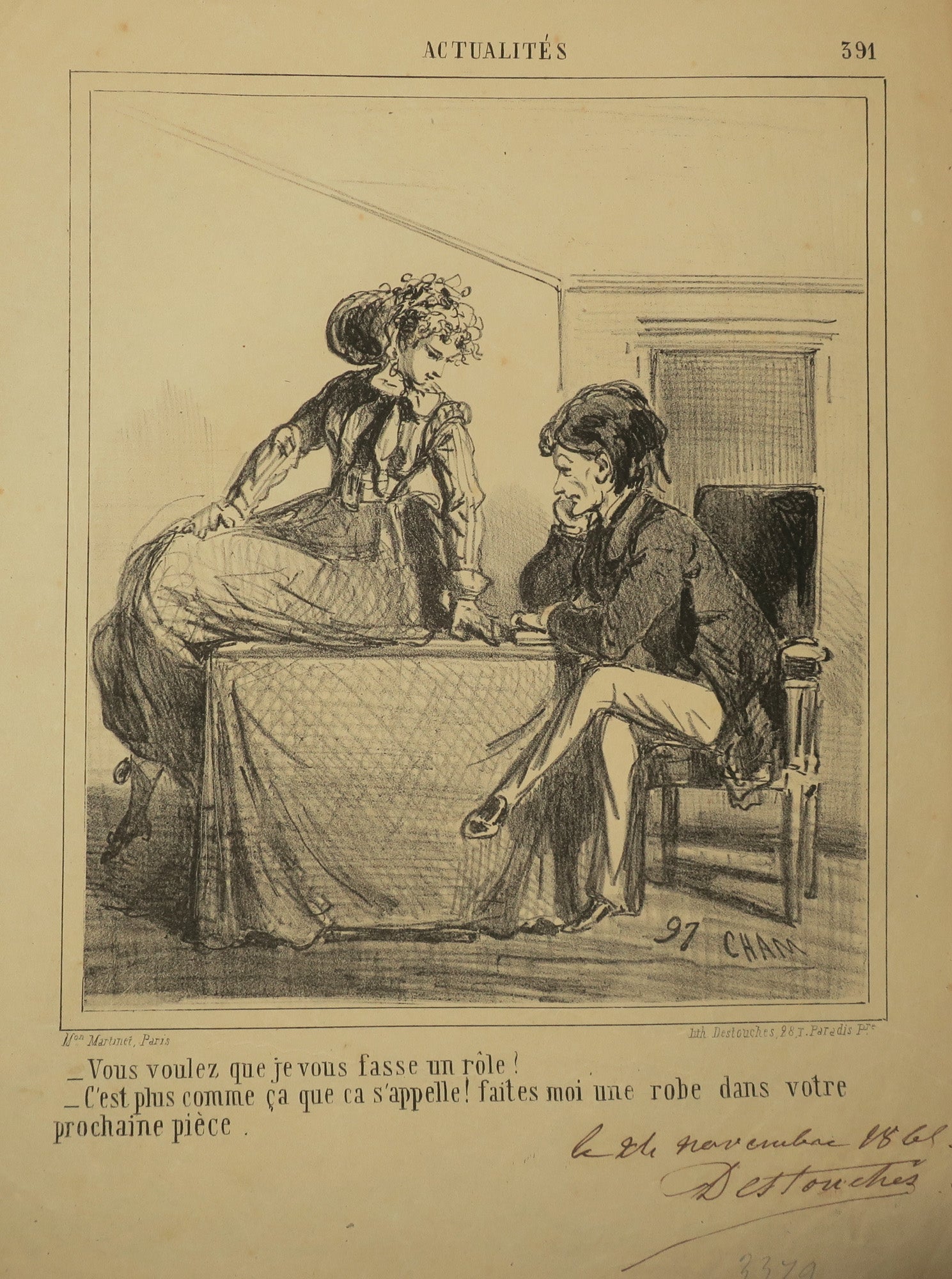 Vous voulez que je vous fasse un rôle!