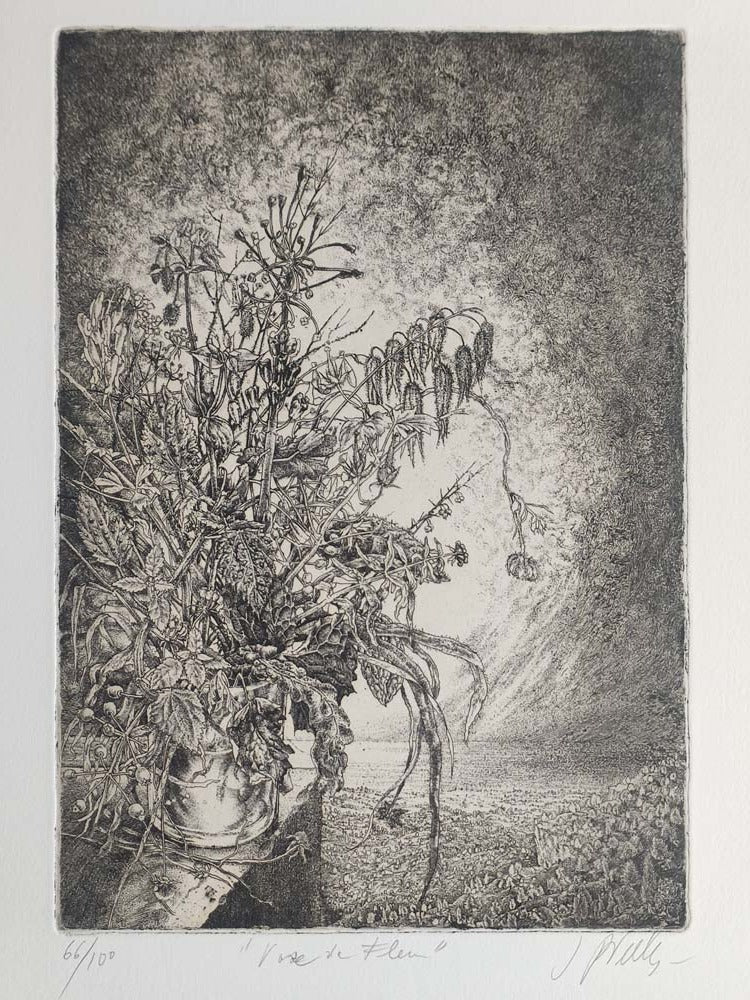 Vaso di fiori II. 1983