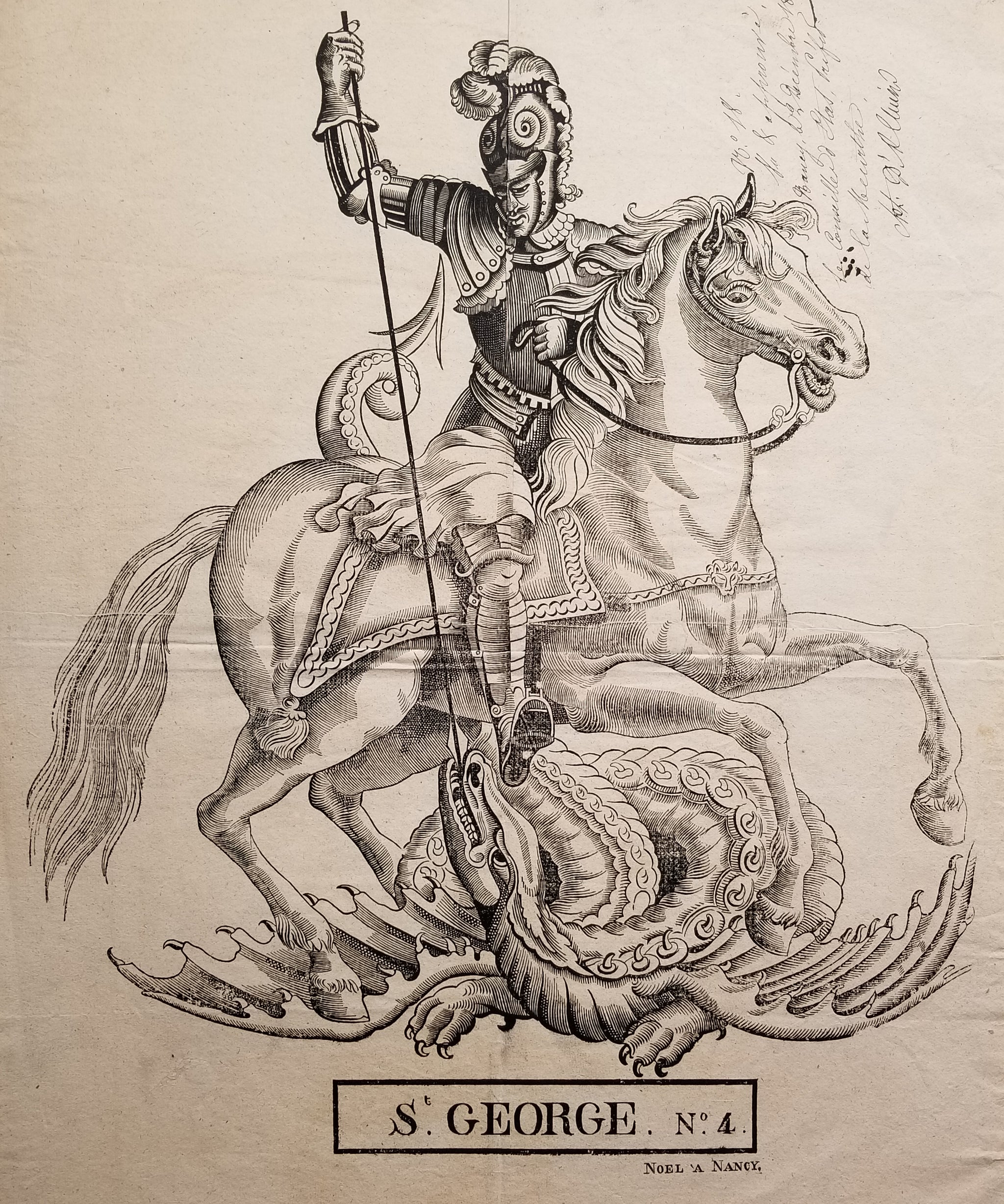 Saint Georges. 1839.