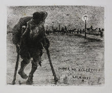 Charger l'image dans la galerie, Dîner des Eclectics du 1er juin 1885. Le Béquillard.