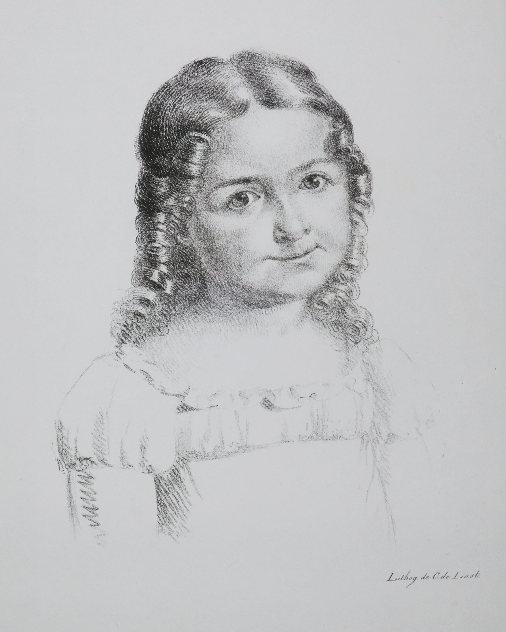 Buste d'enfant.