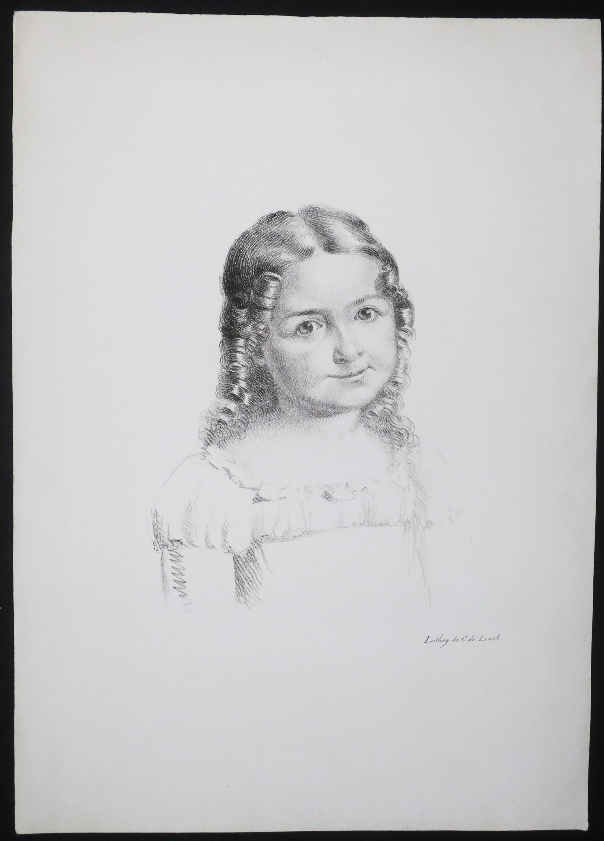 Buste d'enfant.
