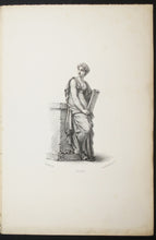 Charger l'image dans la galerie, Apollon et les Muses, Dessins de Prud'hon, lithographiés par J. Boilly.  1845.