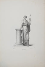 Charger l'image dans la galerie, Apollon et les Muses, Dessins de Prud'hon, lithographiés par J. Boilly.  1845.