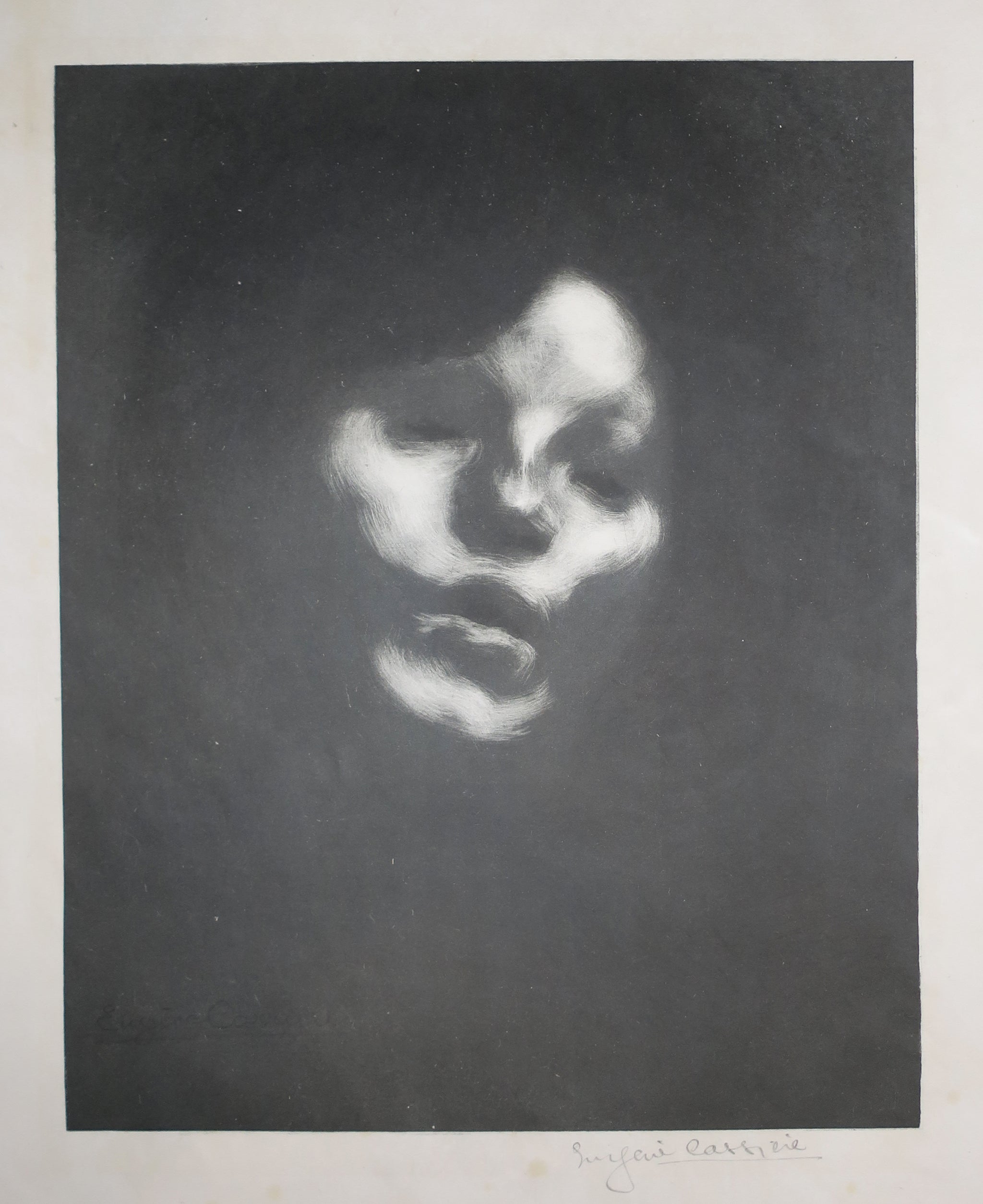 Marguerite Carrière, 2ème planche.  1901.