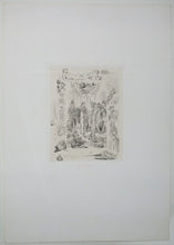 Charger l'image dans la galerie, Frontispice pour le "Christ au Vatican" attribué à Victor Hugo. c.1880.
