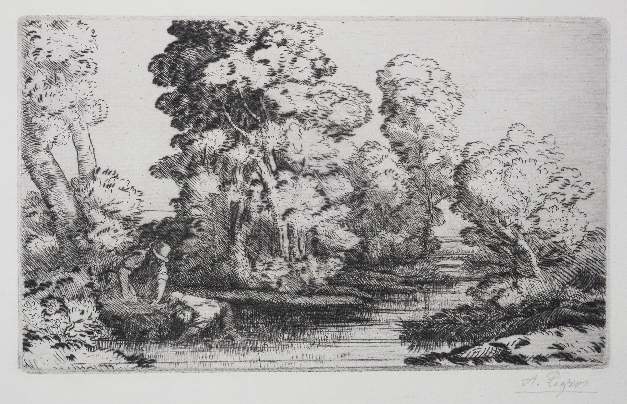 Pêcheurs de truites.