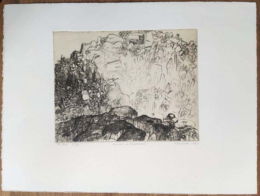 Carrière à Fouesnant. 1981