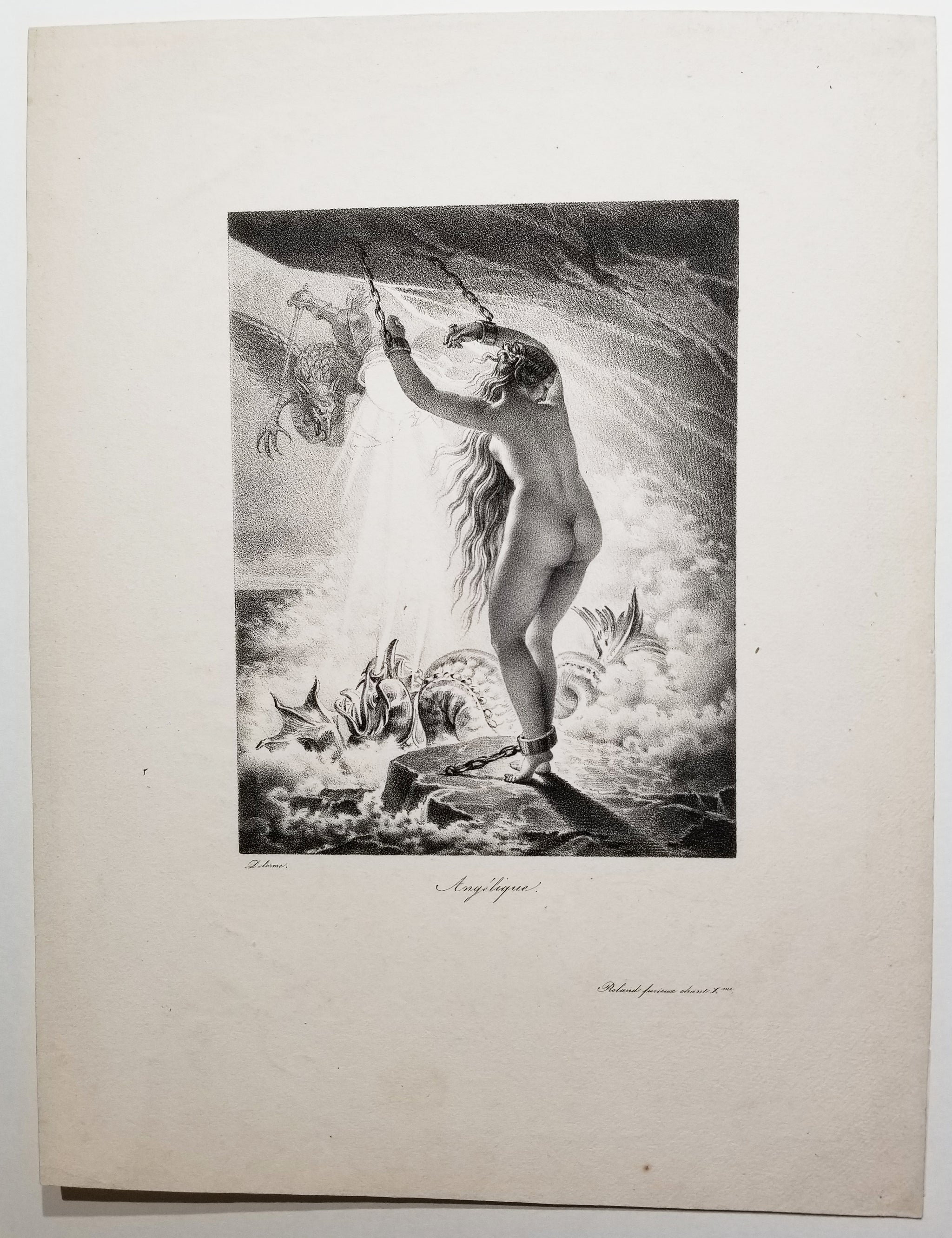 Angélique (Rolland furieux chant Xème). 1820-1823.