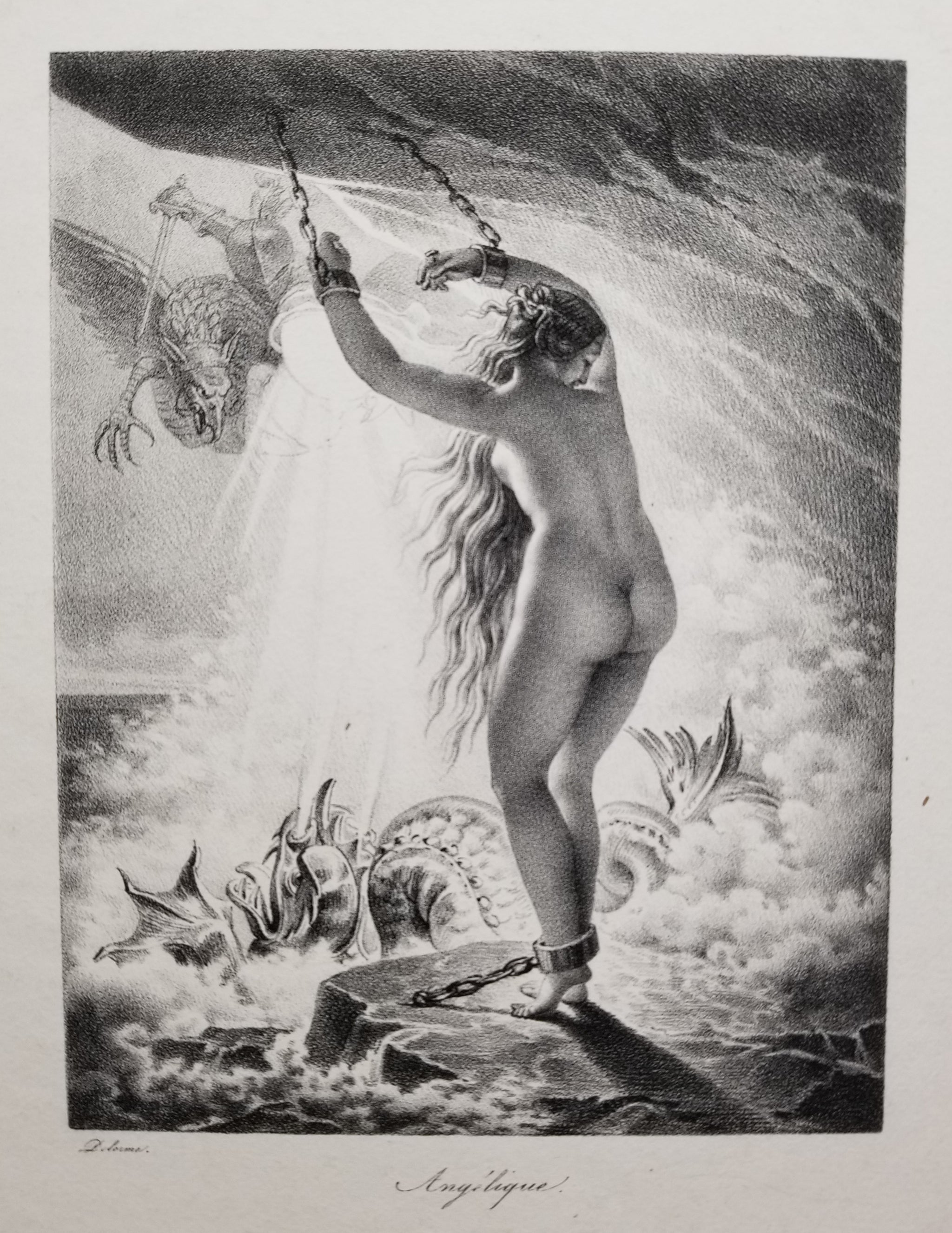 Angélique (Rolland furieux chant Xème). 1820-1823.